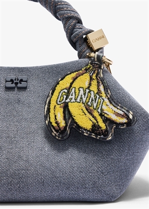 Banana keyring Black B3010056 Ganni 
